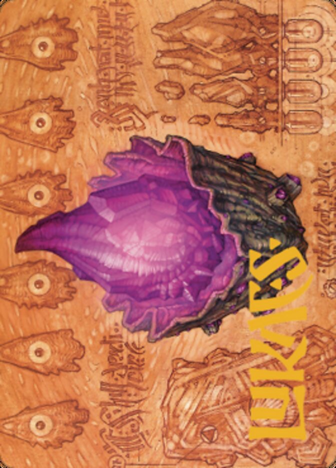 Thorn of Amethyst Art Card (Gold-Stamped Signature) [The Brothers' War Art Series] | D20 Games