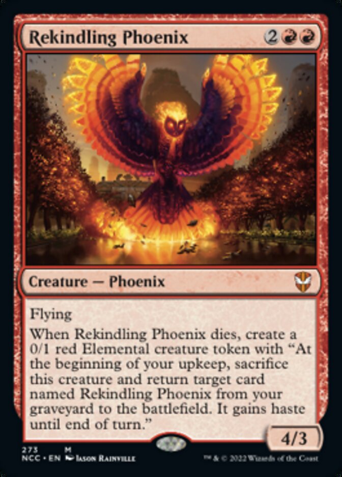 Rekindling Phoenix [Streets of New Capenna Commander] | D20 Games