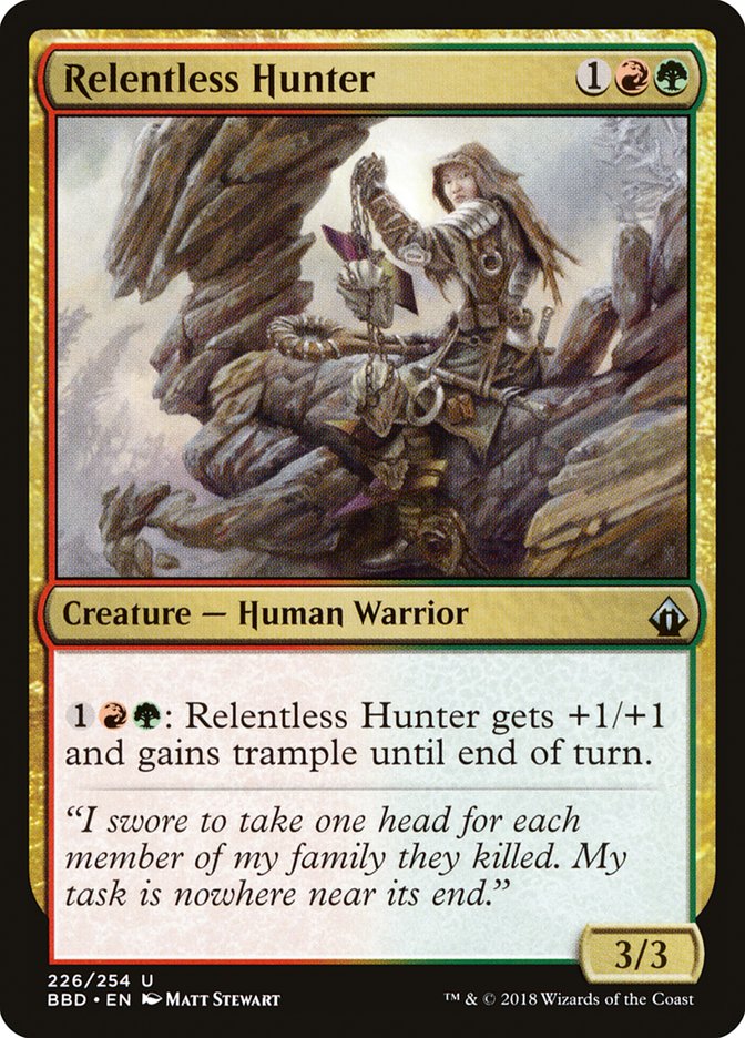 Relentless Hunter [Battlebond] | D20 Games