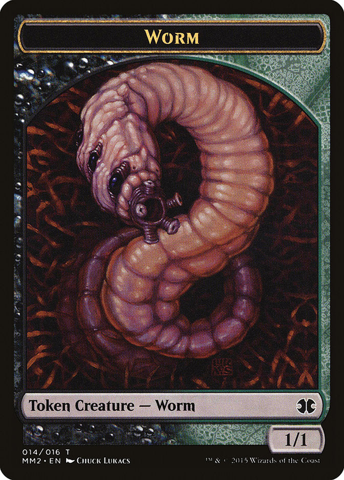 Worm [Modern Masters 2015 Tokens] | D20 Games