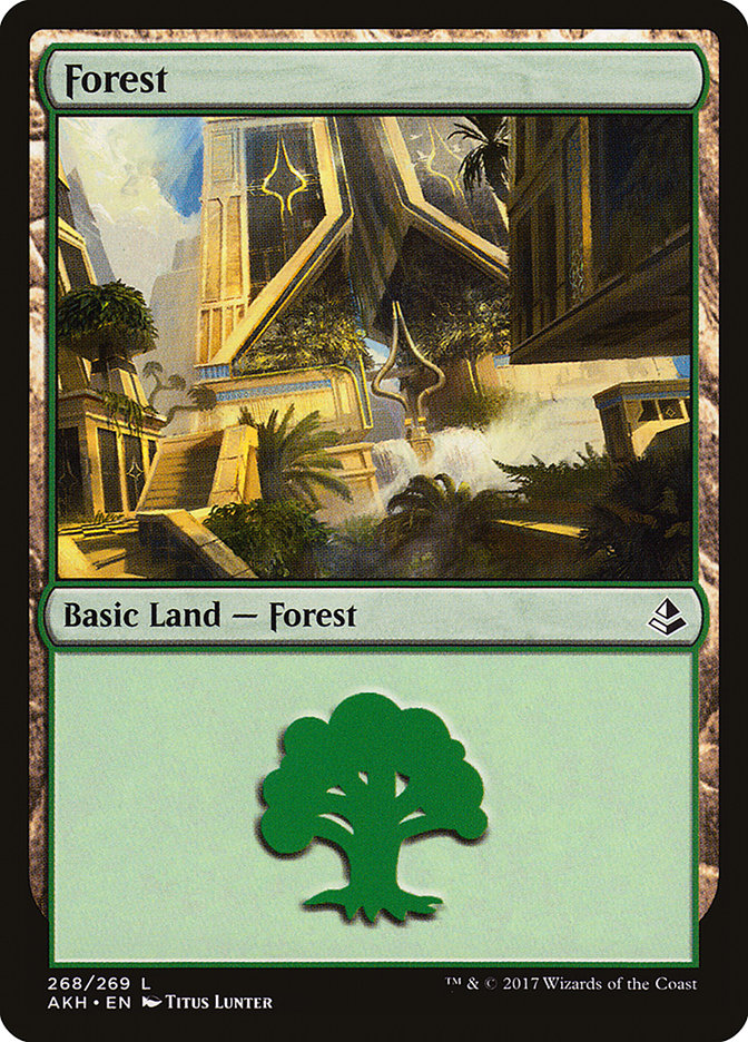 Forest (268) [Amonkhet] | D20 Games