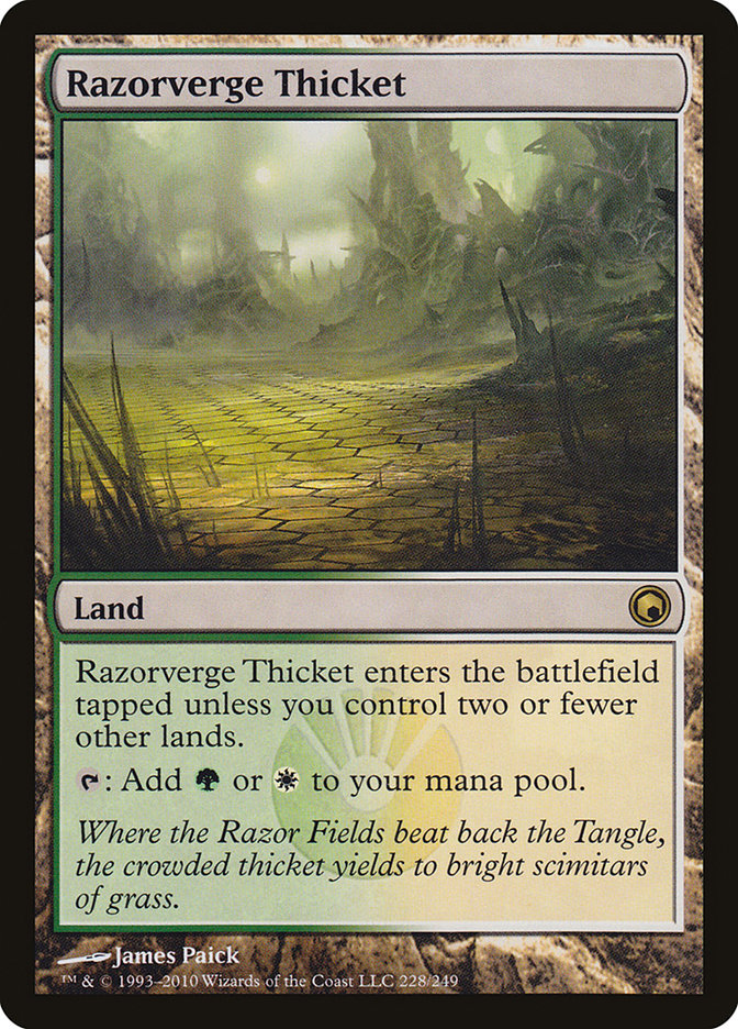 Razorverge Thicket [Scars of Mirrodin] | D20 Games