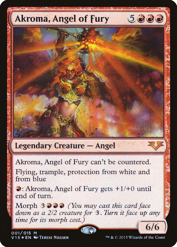 Akroma, Angel of Fury [From the Vault: Angels] | D20 Games
