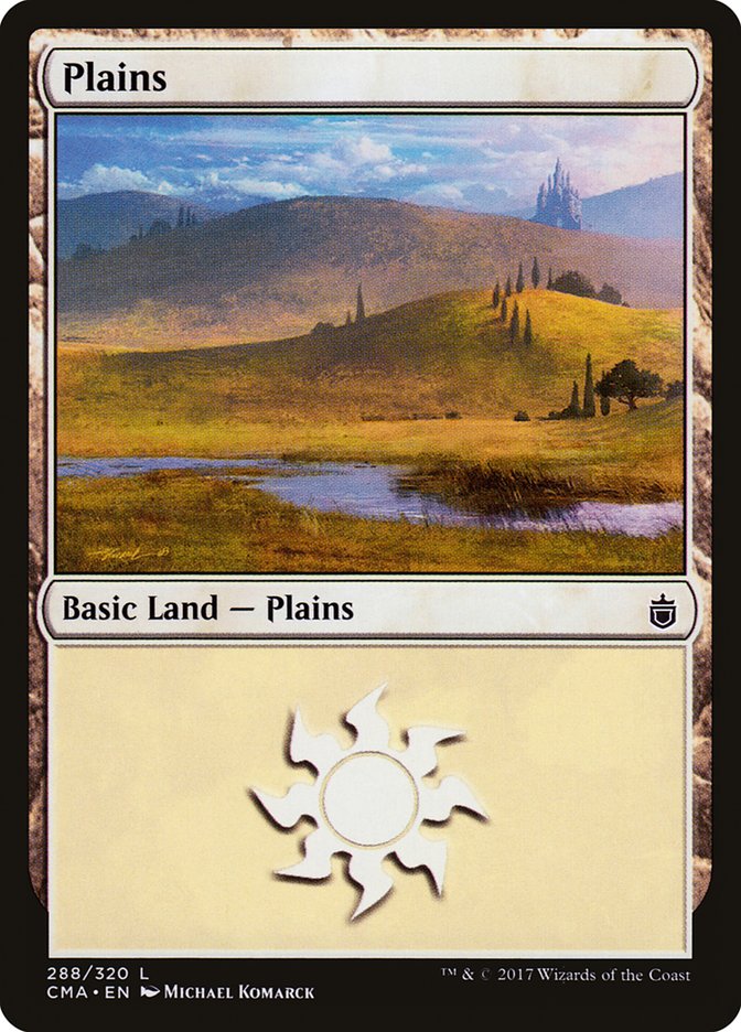 Plains (288) [Commander Anthology] | D20 Games