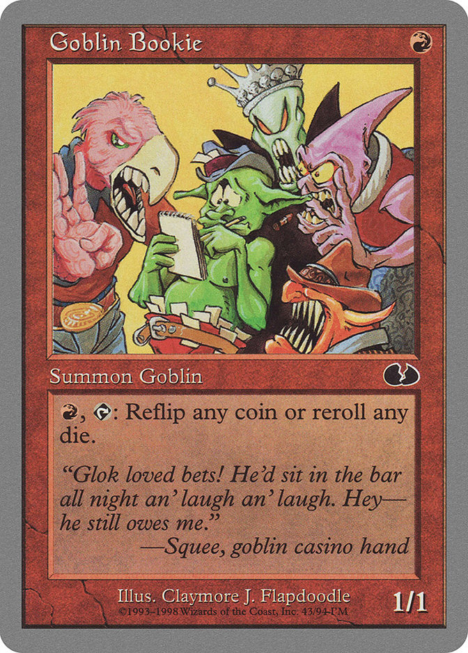 Goblin Bookie [Unglued] | D20 Games