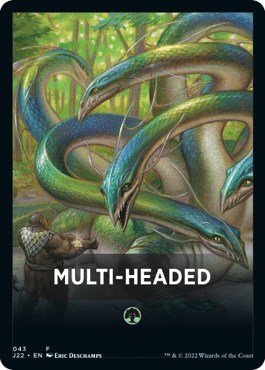 Multi-Headed Theme Card [Jumpstart 2022 Front Cards] | D20 Games