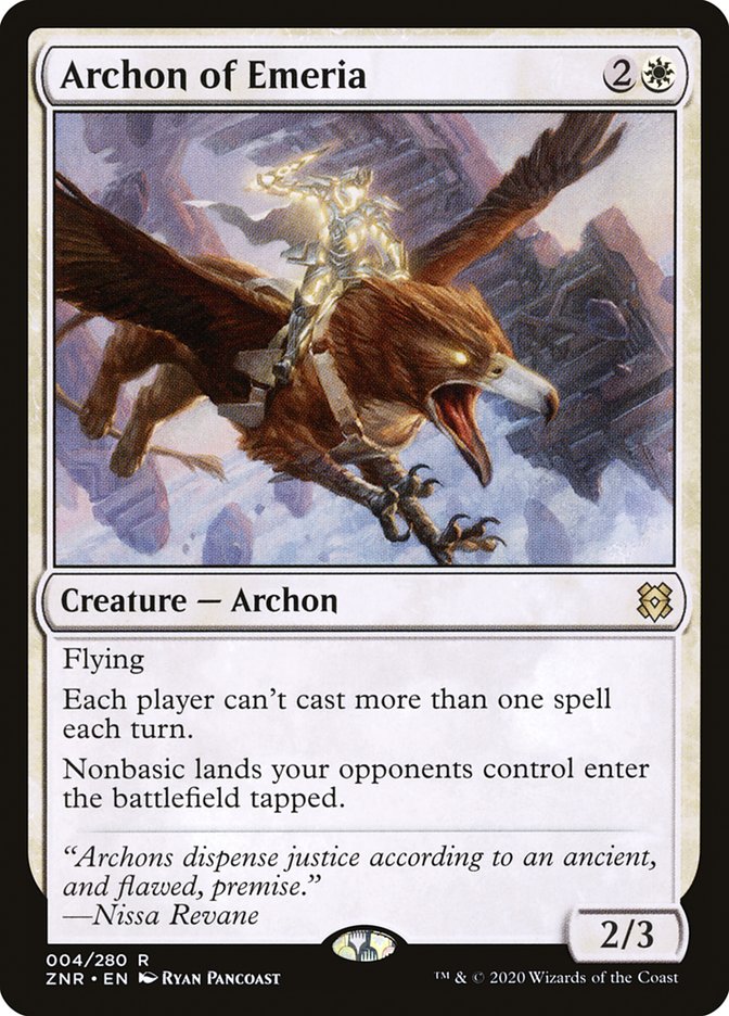 Archon of Emeria [Zendikar Rising] | D20 Games