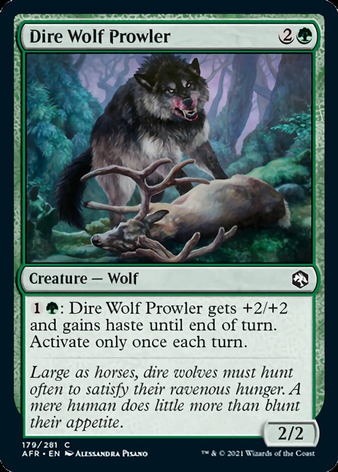 Dire Wolf Prowler [Dungeons & Dragons: Adventures in the Forgotten Realms] | D20 Games