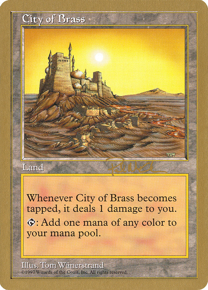 City of Brass (Paul McCabe) [World Championship Decks 1997] | D20 Games