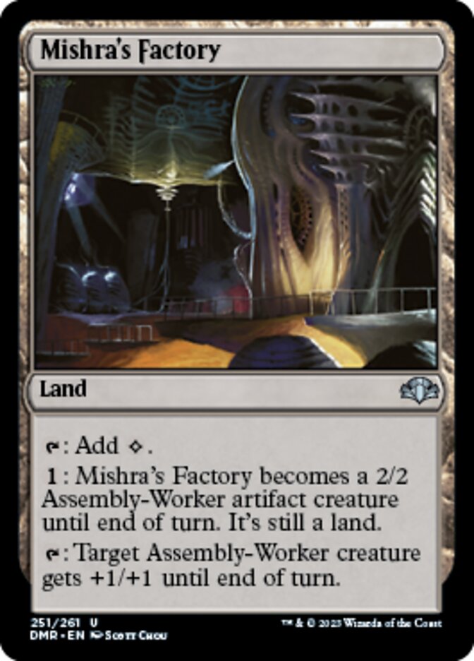 Mishra's Factory [Dominaria Remastered] | D20 Games