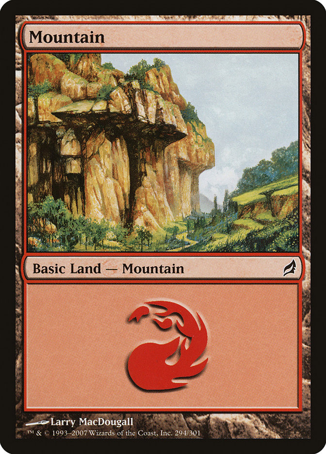 Mountain (294) [Lorwyn] | D20 Games