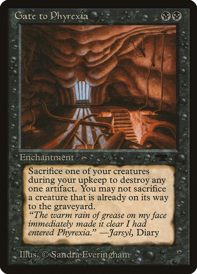 Gate to Phyrexia [Antiquities] | D20 Games