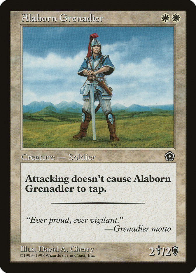 Alaborn Grenadier [Portal Second Age] | D20 Games