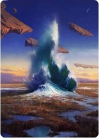 Flooded Strand Art Card [Zendikar Rising Art Series] | D20 Games