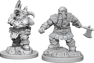 Dungeons & Dragons Nolzur`s Marvelous Unpainted Miniatures: W6 Dwarf Male Barbarian | D20 Games