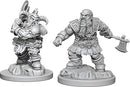 Dungeons & Dragons Nolzur`s Marvelous Unpainted Miniatures: W6 Dwarf Male Barbarian