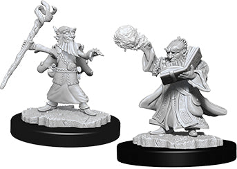 Dungeons & Dragons Nolzur`s Marvelous Unpainted Miniatures: W6 Male Gnome Wizard | D20 Games