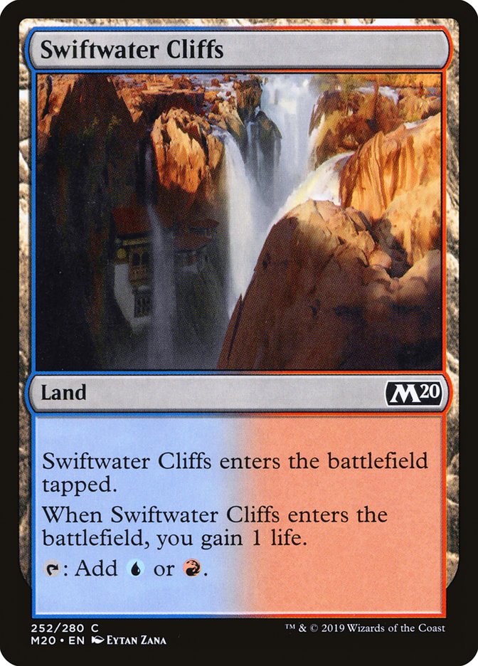 Swiftwater Cliffs [Core Set 2020] | D20 Games