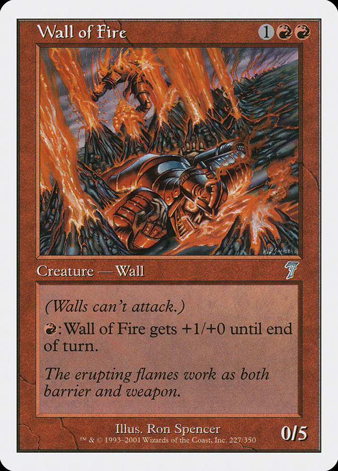 Wall of Fire [Seventh Edition] | D20 Games