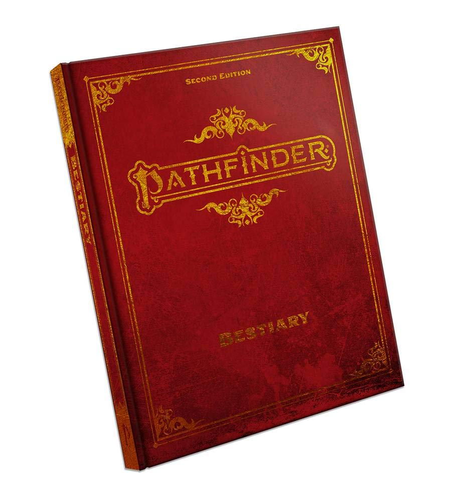 Pathfinder Second Edition Bestiary (Special Edition Hardcover) | D20 Games