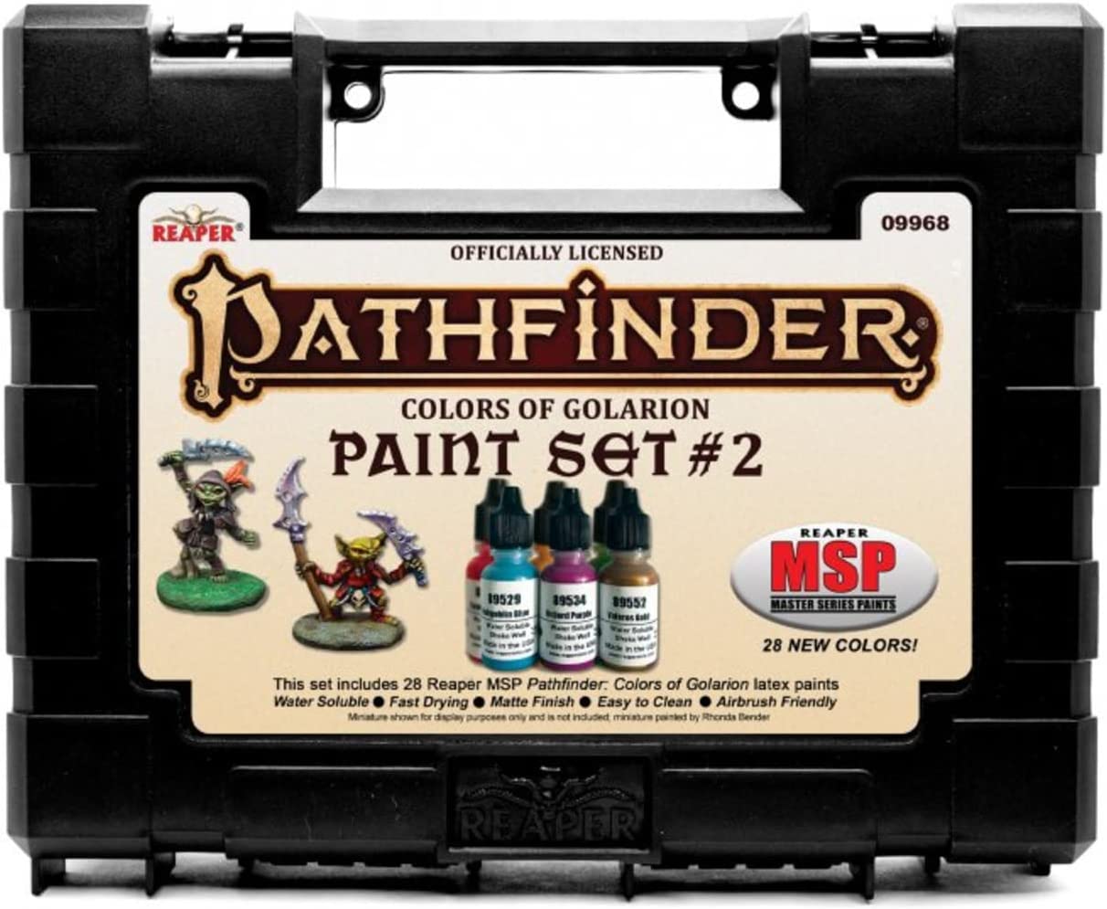 Pathfinder: Colors of Golarion Paint Set #2 | D20 Games