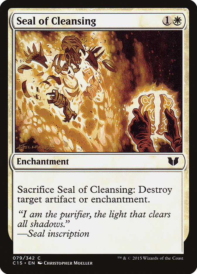 Seal of Cleansing [Commander 2015] | D20 Games