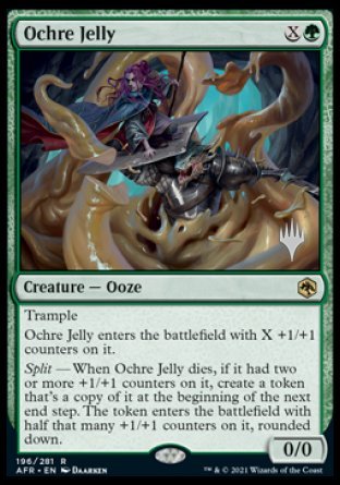 Ochre Jelly (Promo Pack) [Dungeons & Dragons: Adventures in the Forgotten Realms Promos] | D20 Games