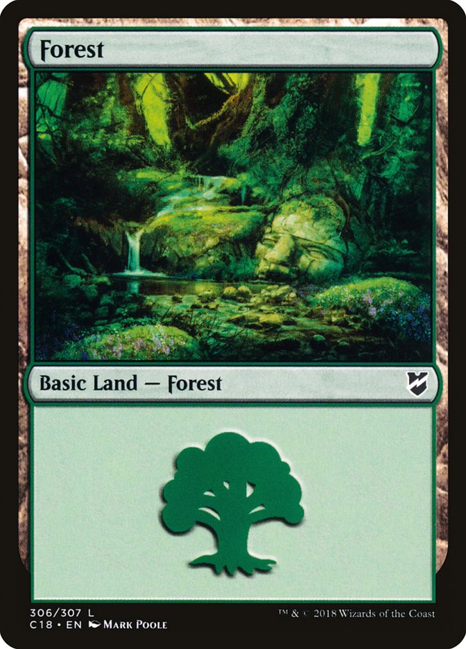 Forest (306) [Commander 2018] | D20 Games