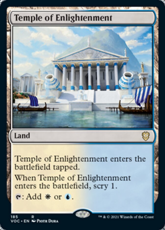 Temple of Enlightenment [Innistrad: Crimson Vow Commander] | D20 Games