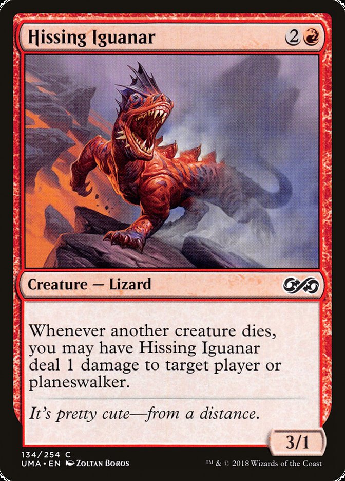 Hissing Iguanar [Ultimate Masters] | D20 Games