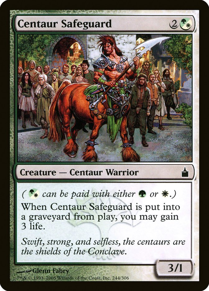 Centaur Safeguard [Ravnica: City of Guilds] | D20 Games