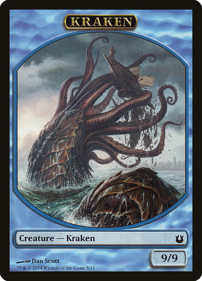 Kraken [Born of the Gods Tokens] | D20 Games