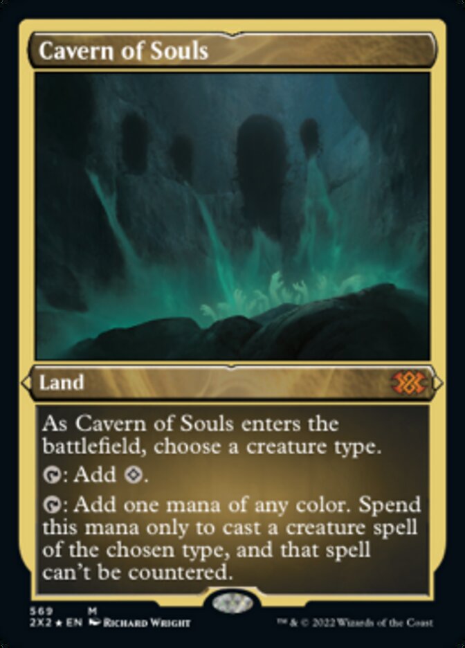 Cavern of Souls (Foil Etched) [Double Masters 2022] | D20 Games