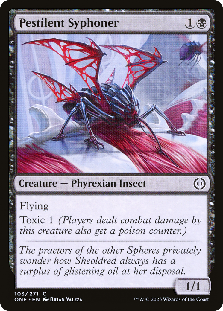 Pestilent Syphoner [Phyrexia: All Will Be One] | D20 Games