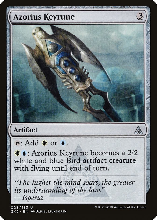 Azorius Keyrune [Ravnica Allegiance Guild Kit] | D20 Games