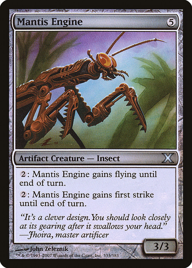 Mantis Engine (Premium Foil) [Tenth Edition] | D20 Games