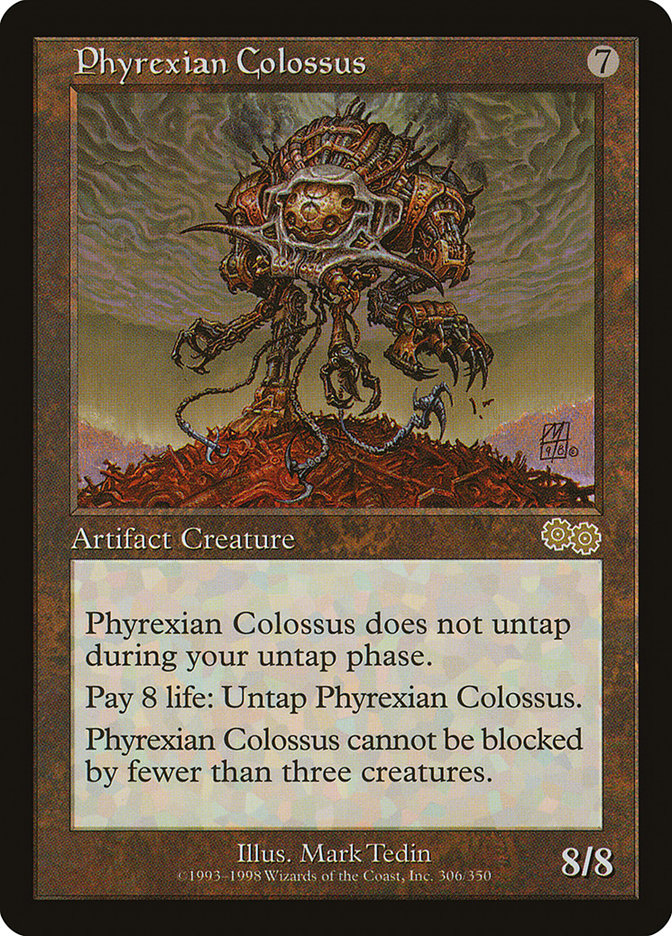 Phyrexian Colossus [Urza's Saga] | D20 Games