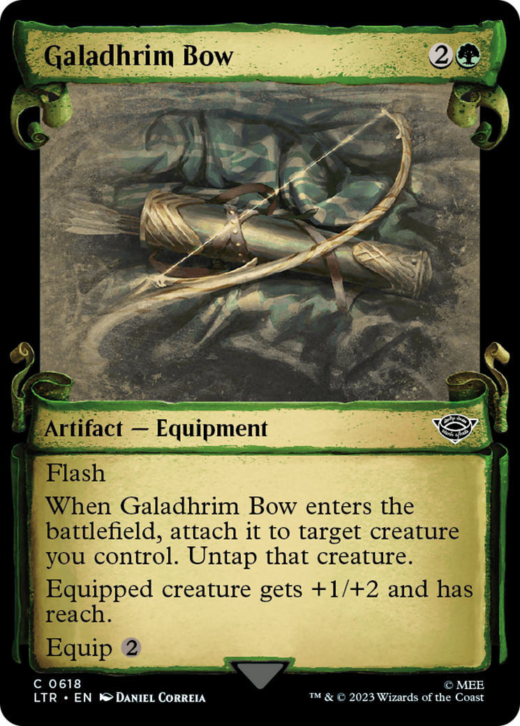 Galadhrim Bow [The Lord of the Rings: Tales of Middle-Earth Showcase Scrolls] | D20 Games