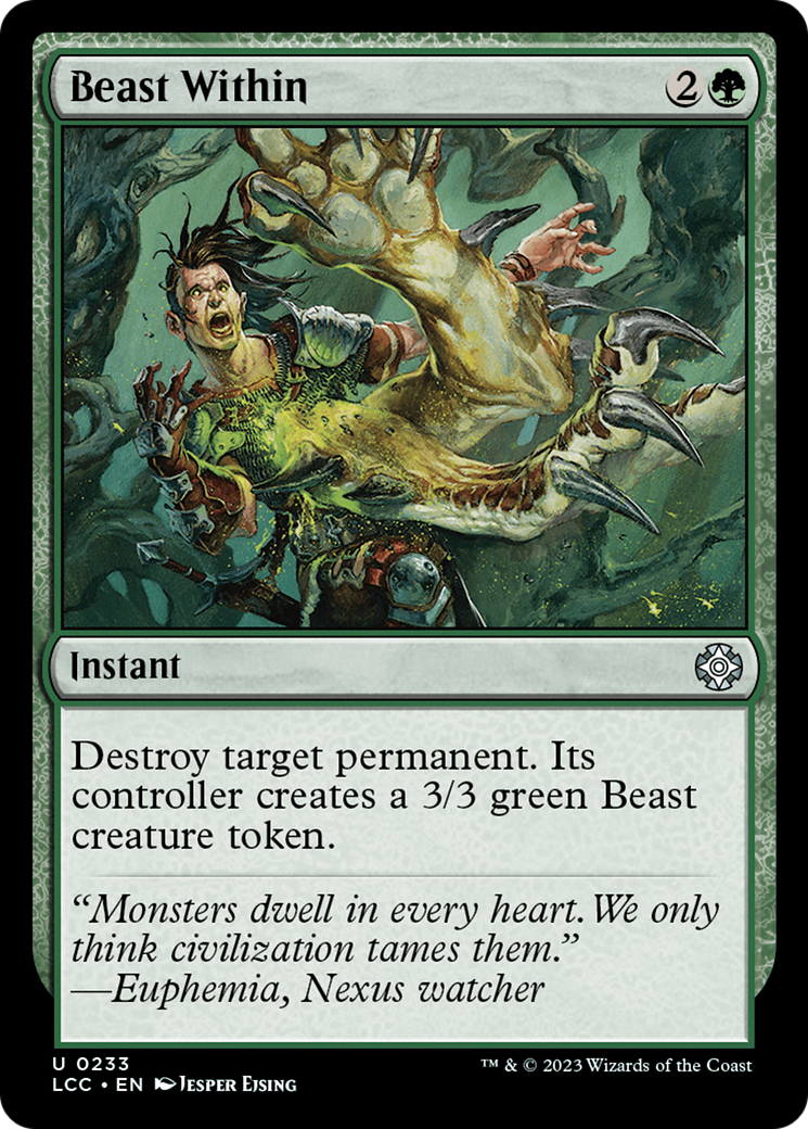 Beast Within [The Lost Caverns of Ixalan Commander] | D20 Games