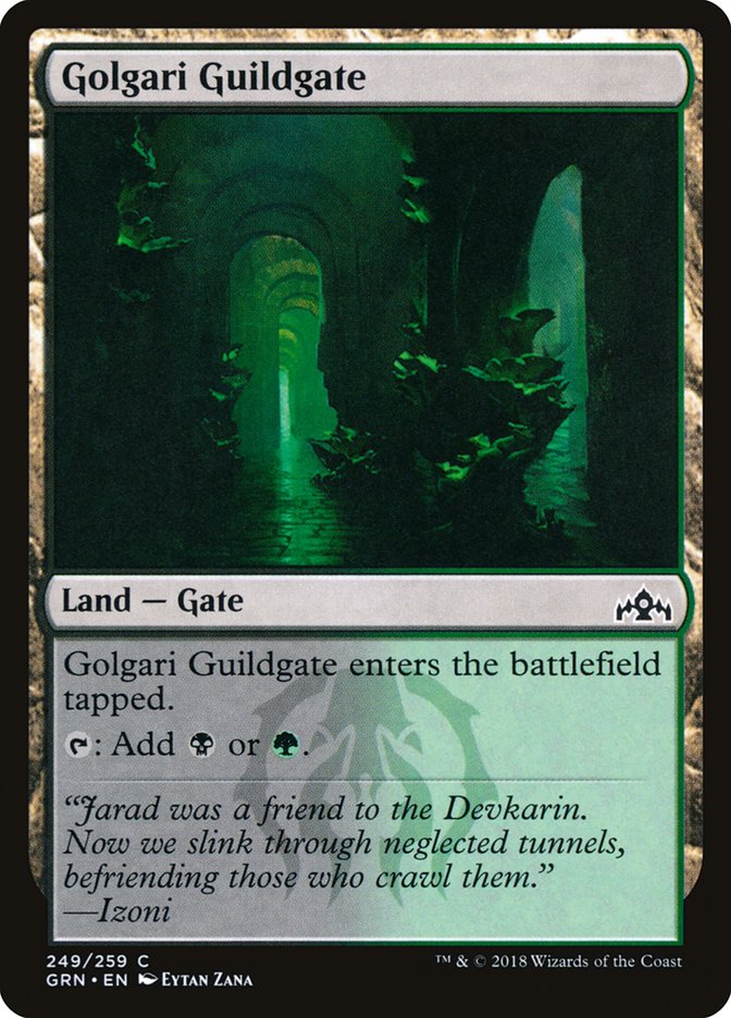 Golgari Guildgate (249/259) [Guilds of Ravnica] | D20 Games