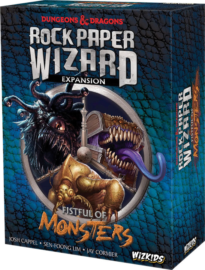 Dungeons & Dragons: Rock Paper Wizard Fistful of Monsters Expansion | D20 Games