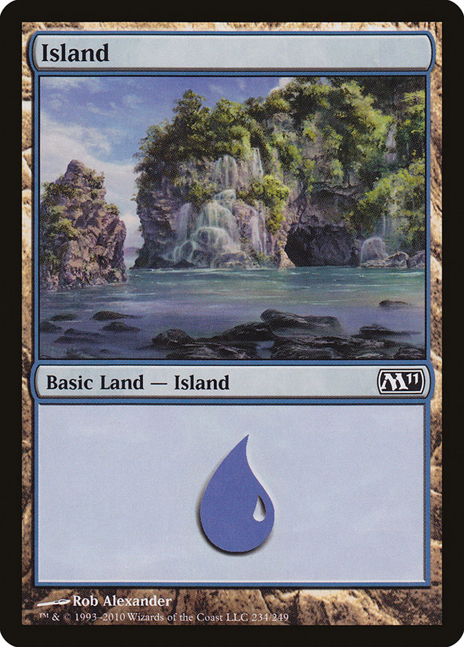 Island (234) [Magic 2011] | D20 Games