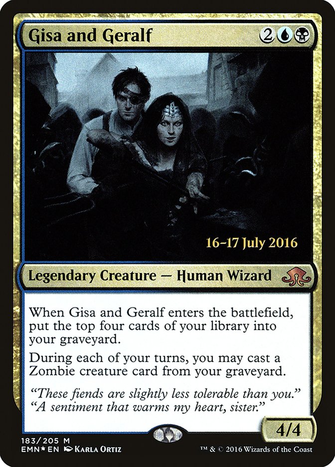 Gisa and Geralf  [Eldritch Moon Prerelease Promos] | D20 Games