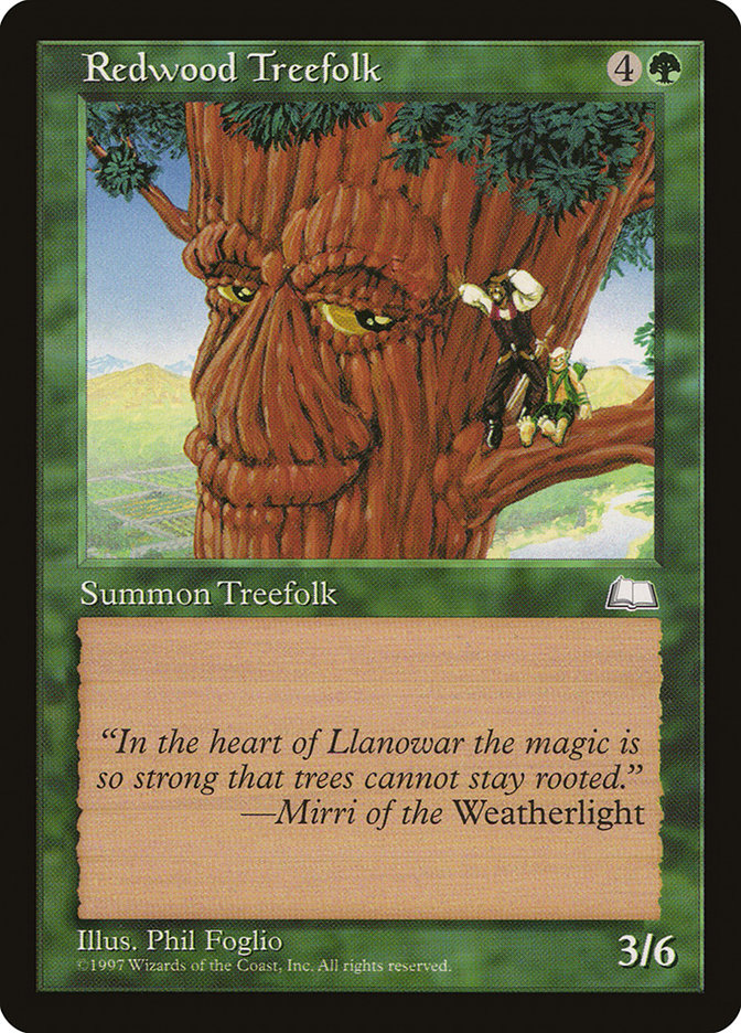 Redwood Treefolk [Weatherlight] | D20 Games