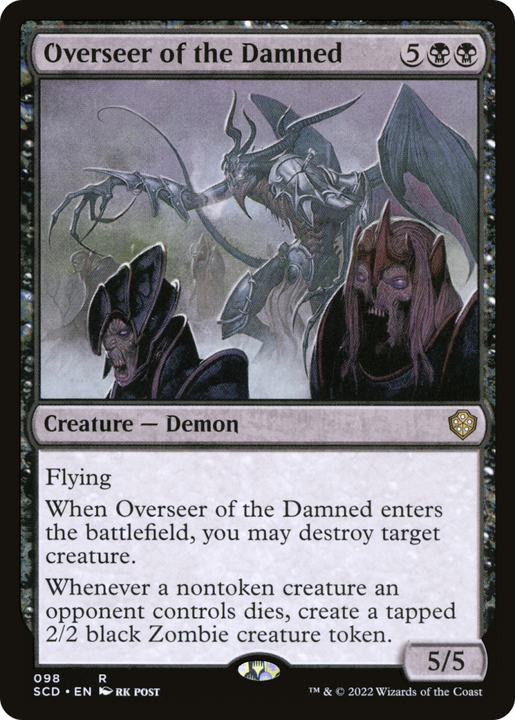 Overseer of the Damned [Starter Commander Decks] | D20 Games