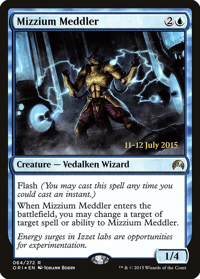 Mizzium Meddler [Magic Origins Prerelease Promos] | D20 Games