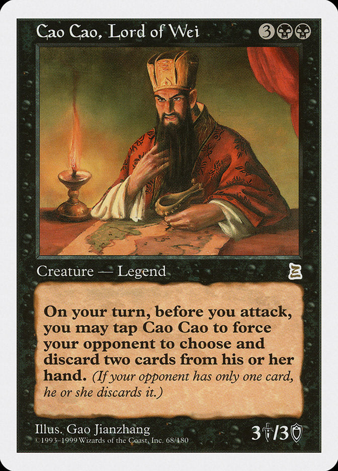 Cao Cao, Lord of Wei [Portal Three Kingdoms] | D20 Games