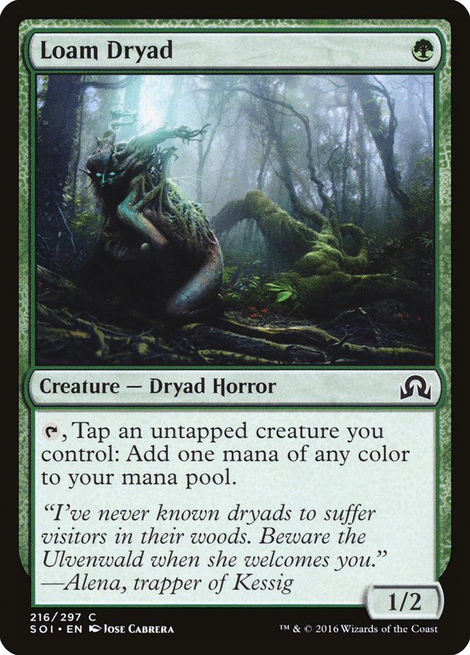 Loam Dryad [Shadows over Innistrad] | D20 Games