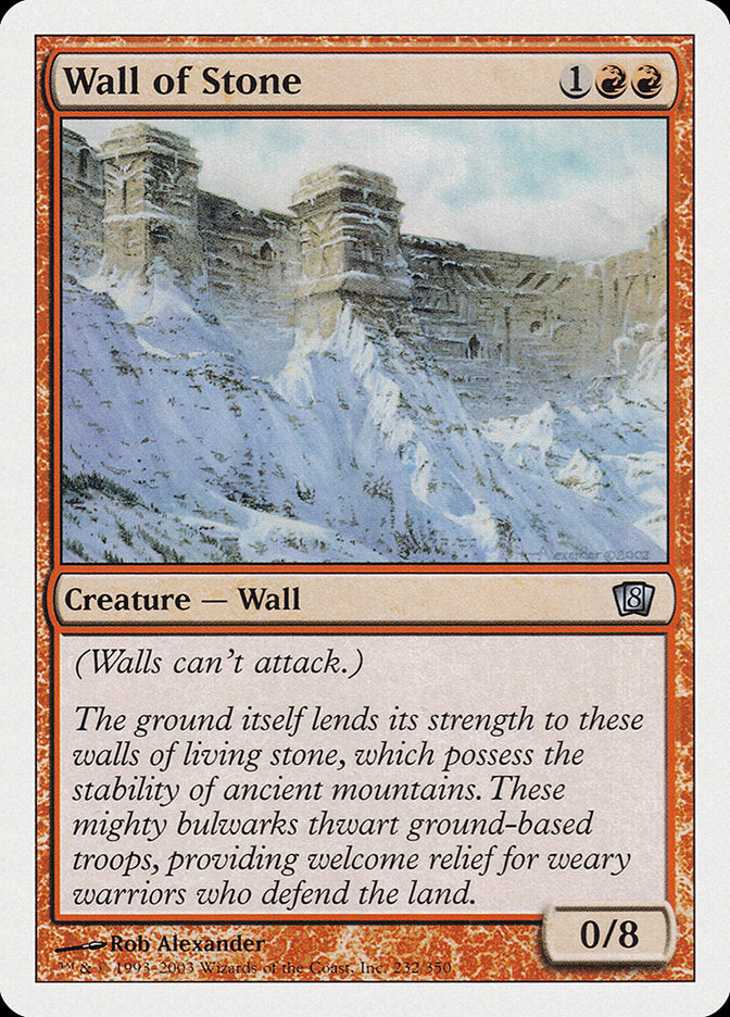 Wall of Stone [Eighth Edition] | D20 Games