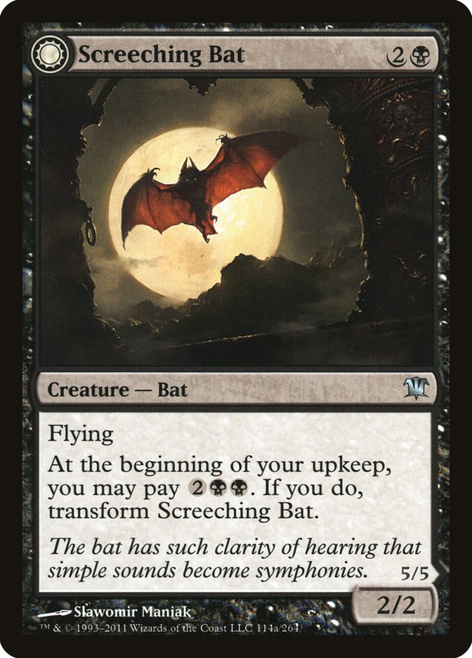 Screeching Bat // Stalking Vampire [Innistrad] | D20 Games